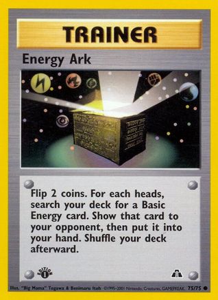 Energy Ark 075  - Unlimited Neo Discovery - Common