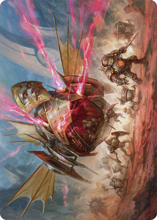 Liberator, Urza's Battlethopter // Liberator, Urza's Battlethopter (ABRO-044) - The Brothers' War Art Series (Borderless) Foil