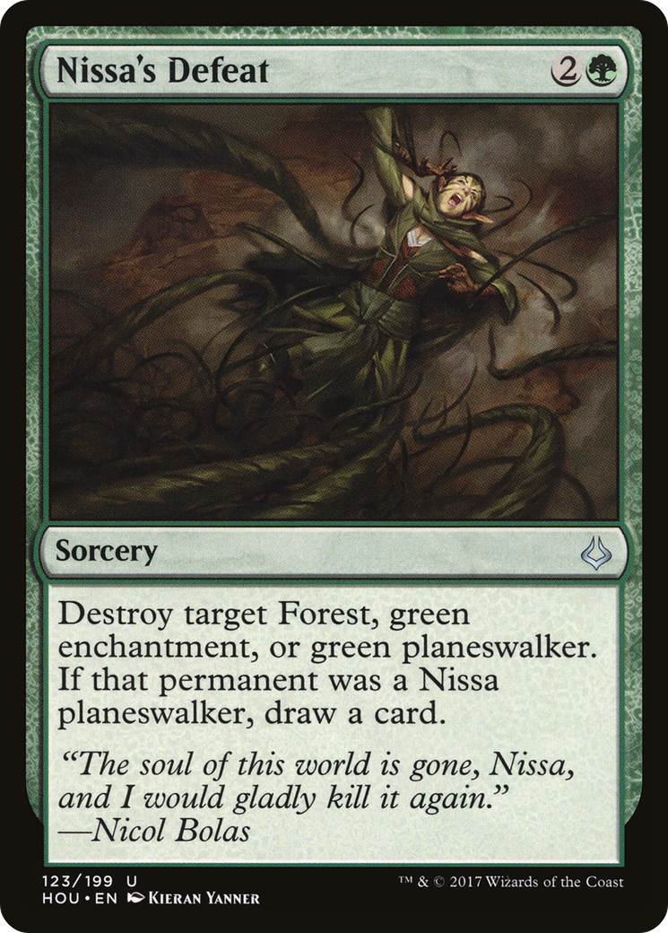 Nissa's Defeat [Hour of Devastation]