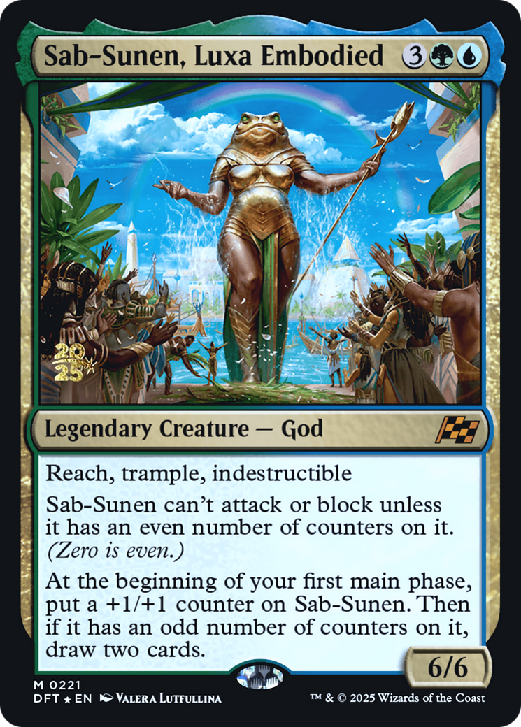 Sab-Sunen, Luxa Embodied [Aetherdrift Prerelease Promos]