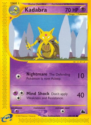 Kadabra  Skyridge - Common