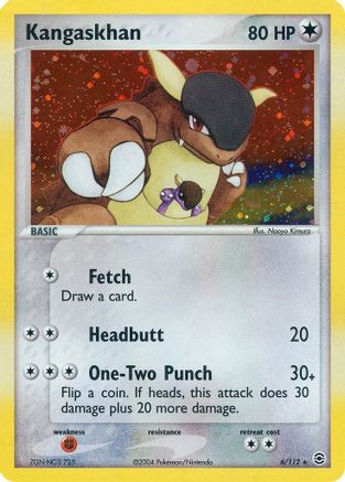 Kangaskhan  - Holofoil FireRed & LeafGreen - Holo Rare