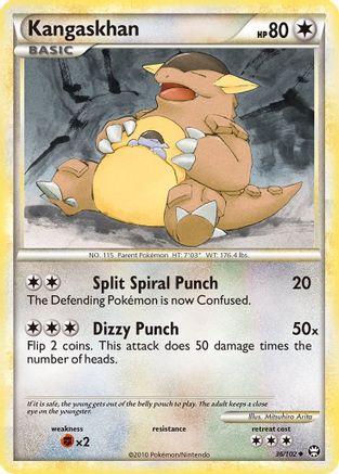 Kangaskhan  Triumphant - Uncommon