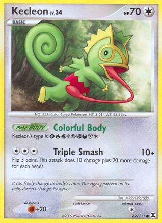 Kecleon/111  Rising Rivals - Common