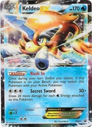 Keldeo EX - BW61  - Holofoil Black and White Promos - Promo