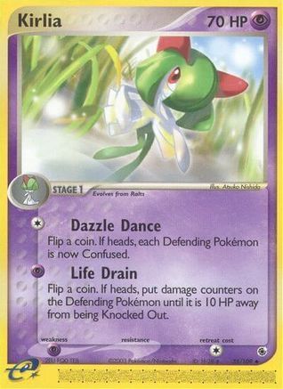 Kirlia - 35/109/109  Ruby and Sapphire - Uncommon