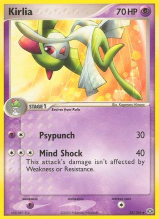 Kirlia  Emerald - Uncommon