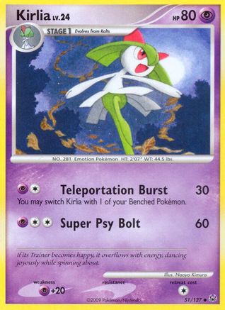Kirlia  Platinum - Uncommon