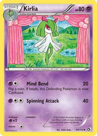 Kirlia  Legendary Treasures - Uncommon