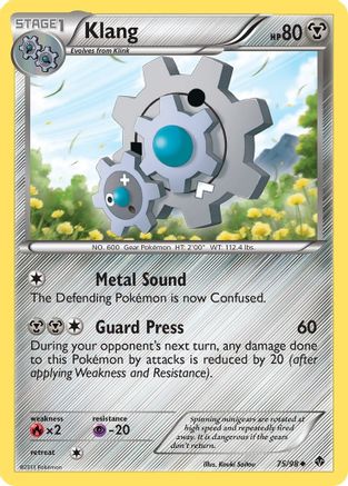 Klang  - Reverse Holofoil Emerging Powers - Uncommon