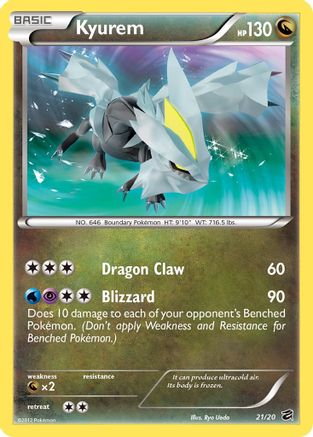 Kyurem  - Holofoil Dragon Vault - Holo Rare
