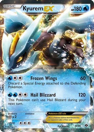 Kyurem EX  - Holofoil Next Destinies - Ultra Rare