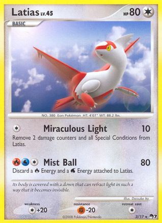 Latias  POP Series 7 - Rare