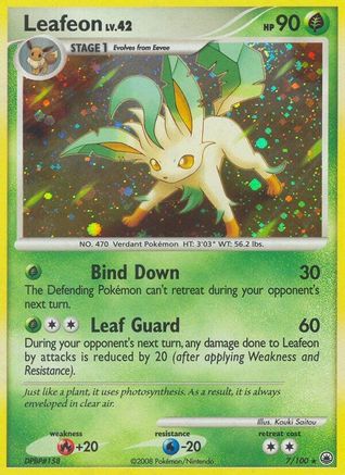 Leafeon (7)  - Holofoil Majestic Dawn - Holo Rare