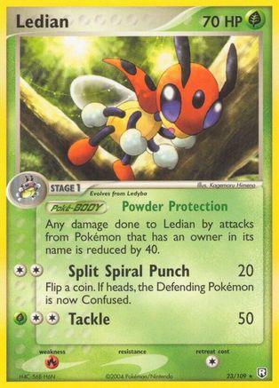 Ledian  Team Rocket Returns - Rare