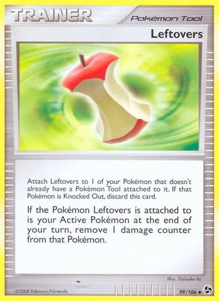 Leftovers  - Reverse Holofoil Great Encounters - Uncommon