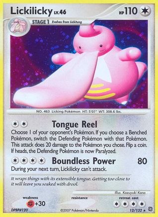 Lickilicky  - Reverse Holofoil Secret Wonders - Holo Rare