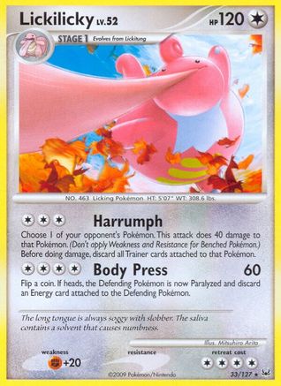 Lickilicky  Platinum - Rare