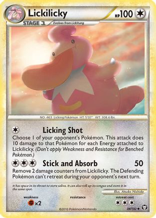 Lickilicky  - Reverse Holofoil Triumphant - Uncommon