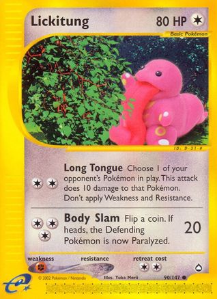Lickitung  Aquapolis - Common