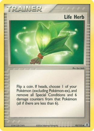 Life Herb  FireRed & LeafGreen - Uncommon