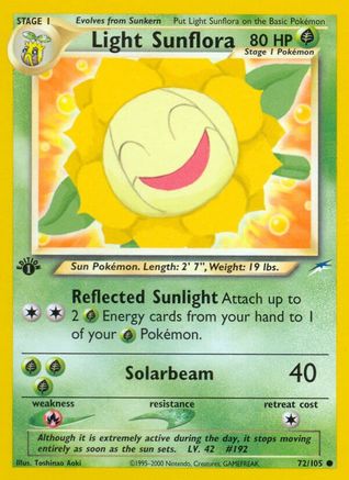 Light Sunflora 072  - Unlimited Neo Destiny - Common