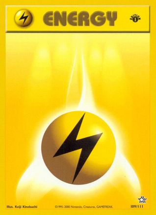 Lightning Energy 109  - Unlimited Neo Genesis - Common