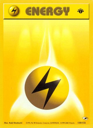 Lightning Energy 130  - Unlimited Gym Heroes - Common