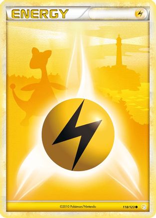 Lightning Energy 118  HeartGold SoulSilver - Common