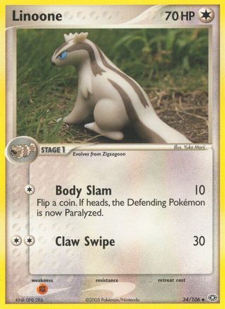Linoone  Emerald - Uncommon