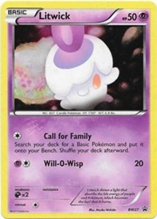 Litwick - BW27  - Holofoil Black and White Promos - Promo