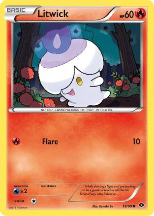 Litwick  - Reverse Holofoil Next Destinies - Common