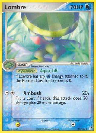 Lombre - 033/107/107  Deoxys - Uncommon
