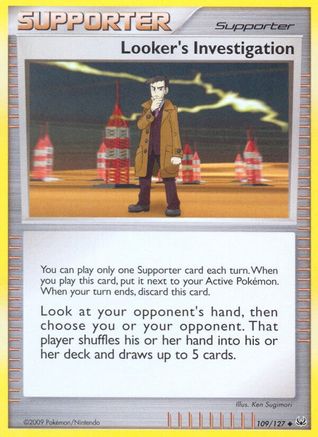 Looker's Investigation  Platinum - Uncommon