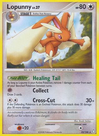Lopunny  - Reverse Holofoil Legends Awakened - Rare