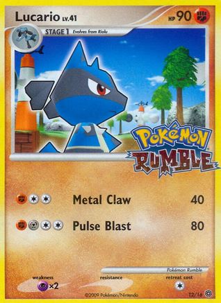 Lucario  Rumble - Promo