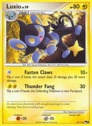 Luxio  POP Series 8 - Uncommon