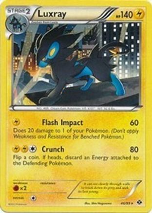 Luxray - 46/99/099  Deck Exclusives - Rare