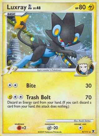 Luxray GL  - Holofoil Rising Rivals - Holo Rare