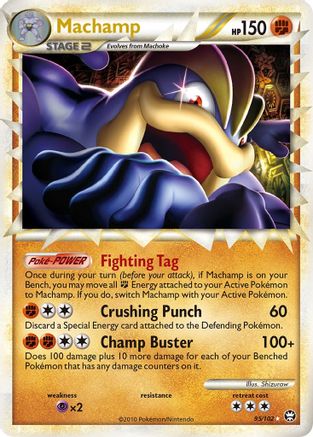 Machamp (Prime)  - Holofoil Triumphant - Ultra Rare