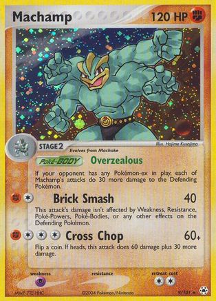 Machamp  - Holofoil Hidden Legends - Holo Rare