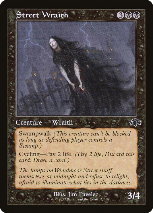 Street Wraith (Retro Frame) (DMR-311) - Dominaria Remastered