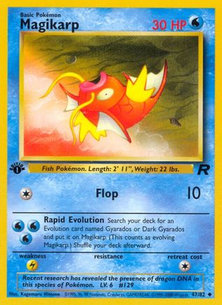 Magikarp 047  - Unlimited Team Rocket - Uncommon