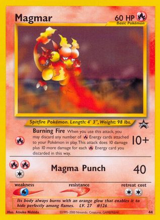 Magmar 044  WoTC Promo - Promo