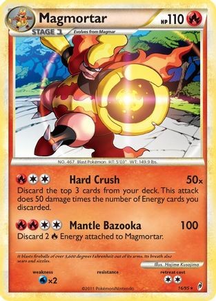 Magmortar  - Reverse Holofoil Call of Legends - Holo Rare