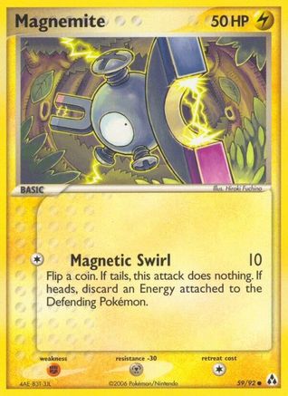 Magnemite 059  Legend Maker - Common