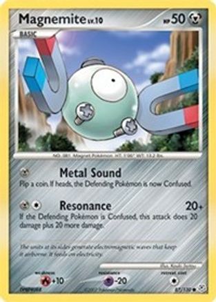 Magnemite/130  - Reverse Holofoil Diamond and Pearl - Common