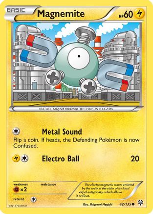 Magnemite (42) 042  Plasma Storm - Common