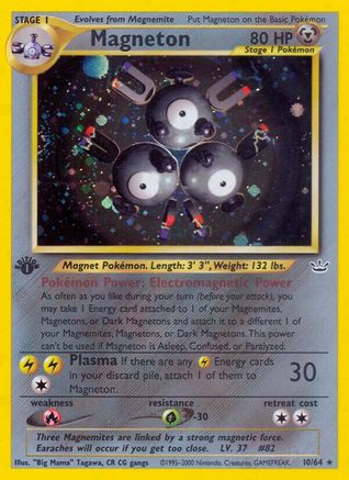 Magneton/64  - Unlimited Holofoil Neo Revelation - Holo Rare