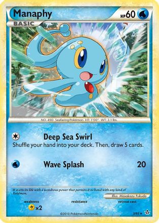 Manaphy  - Reverse Holofoil Unleashed - Holo Rare
